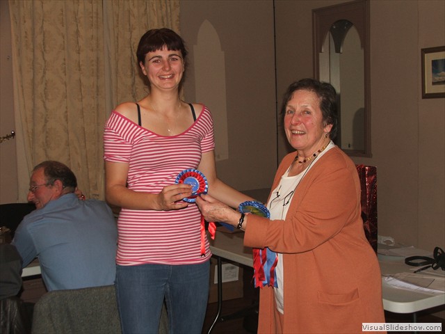 Sophie and her Steward Award